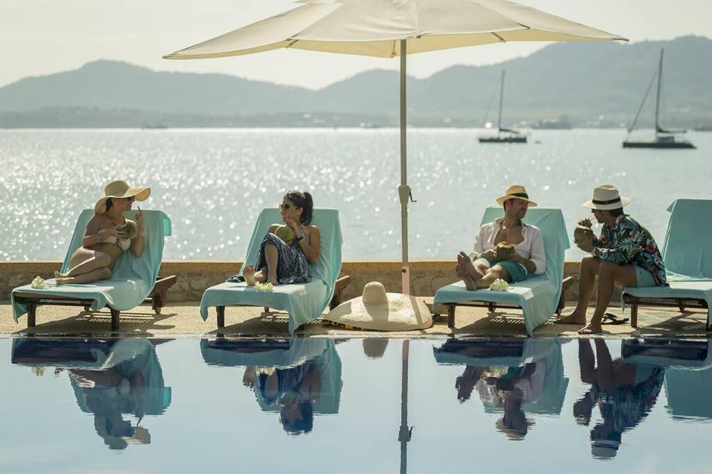 Villa Nirvana - Beachfront Tropical Chic 4Br Haven In Cape Panwa, Phuket 반 아오 마크함 외부 사진