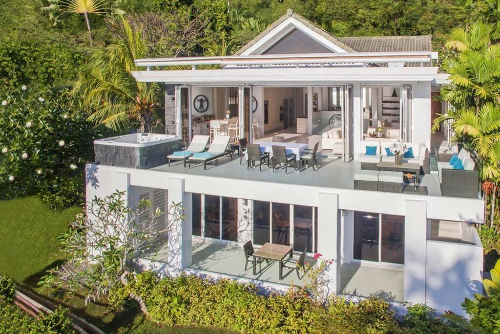 Villa Nirvana - Beachfront Tropical Chic 4Br Haven In Cape Panwa, Phuket 반 아오 마크함 외부 사진