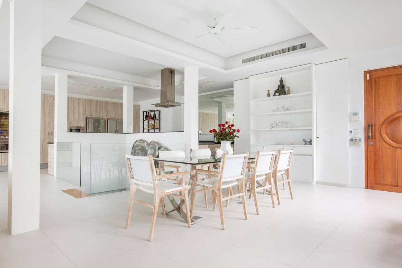 Villa Nirvana - Beachfront Tropical Chic 4Br Haven In Cape Panwa, Phuket 반 아오 마크함 외부 사진
